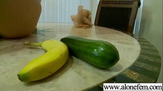 Cute Amateur Teen Playing With Dildos vid-14