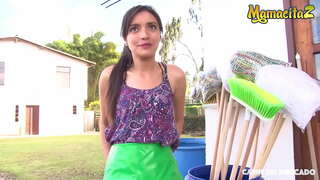 CARNE DEL MERCADO - वेरोनिका मारिन - सेक्सी लैटिना किशोरों की चल रही है और Fucks पर होटल के कमरे के साथ पेड्रो